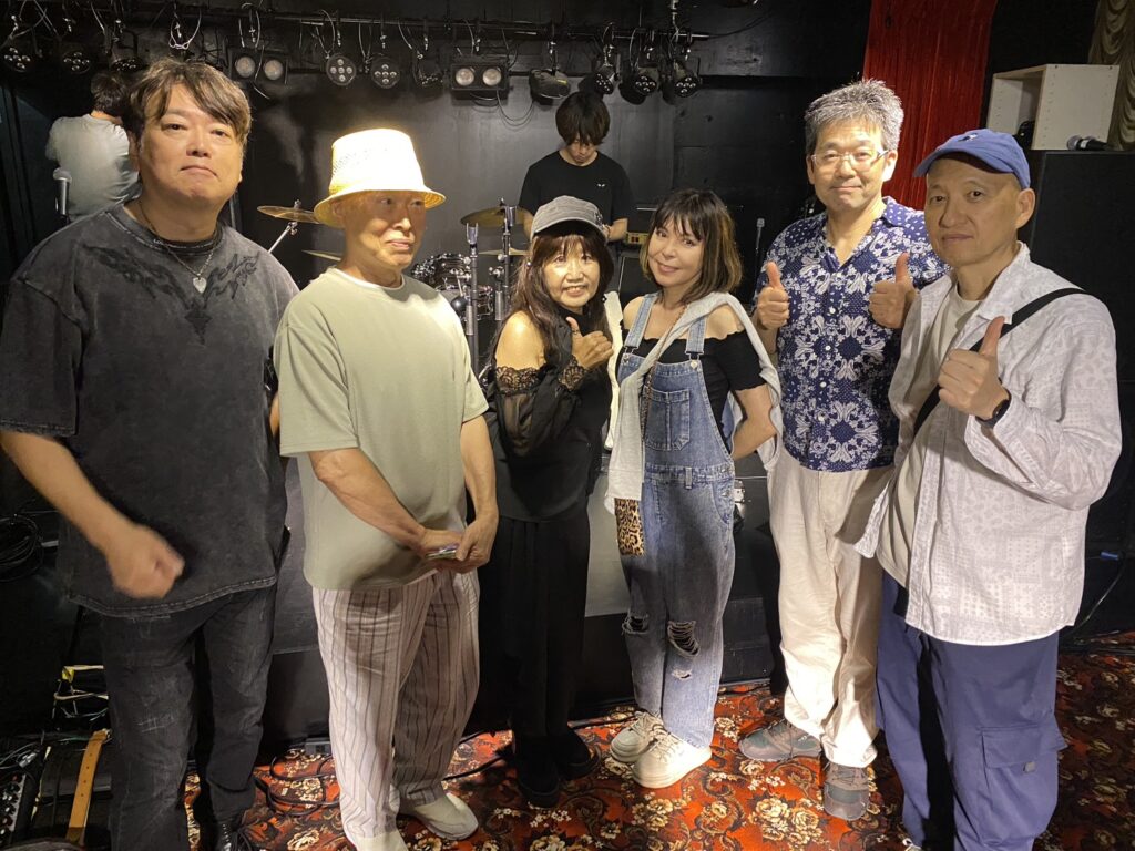 2026年8月22日に関内JET ACTIONへ出演したNONFICTIONメンバーの集合写真
